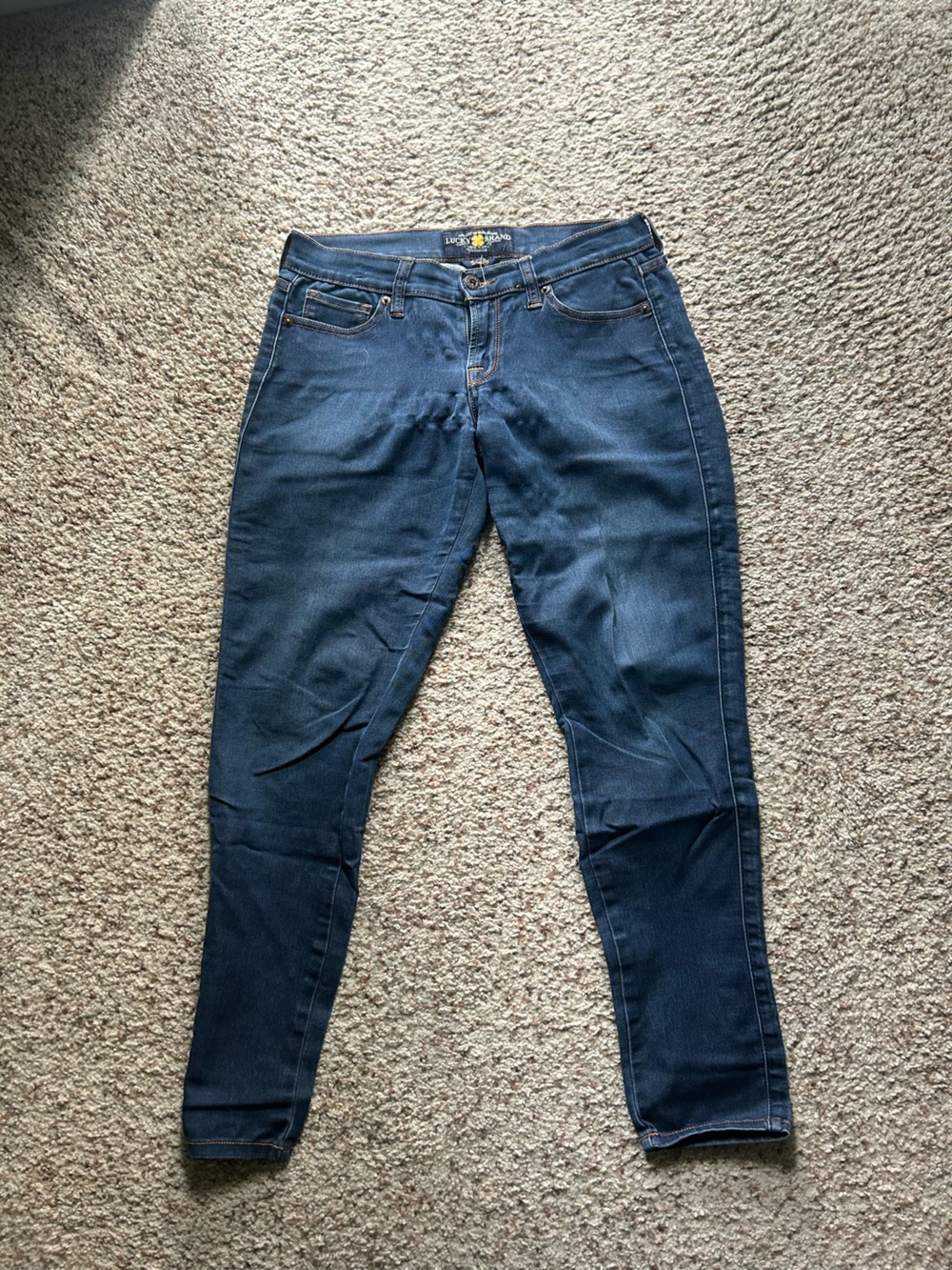 Lucky Brand Dark Blue Skinny Jeans